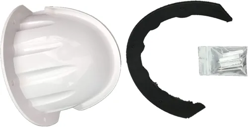 Miniatura 5 de Universal Sun Rain Shade Cámara Cubierta Escudo para Nest/Anillo/Arlo/Dome/Bullet Cámara Exterior - Blanco