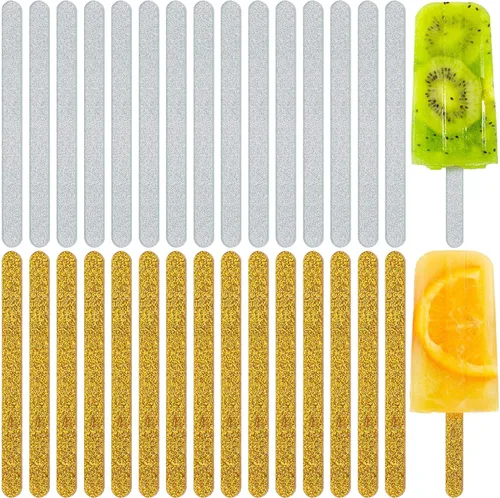Miniatura 19 de 30 palitos de acrílico reutilizables para tartas, molde para tartas, espejo, palitos de helado, molde para tartas para el hogar, pasteles, dulces