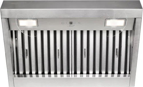 Miniatura 16 de Akicon Inserto de Campana Extractora de 48 Pulgadas, 1200 CFM Campana de Cocina Empotrada con 4 Velocidades, Inserto de Campana de Ventilación