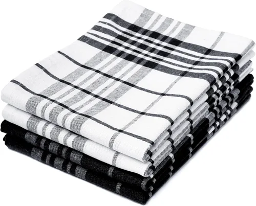 Encasa XO Juegos de Toallas de Cocina y Paños de Cocina | Toalla de Mano de Algodón | Multiusos, Altamente Absorbente para Limpieza y Reutilizable |