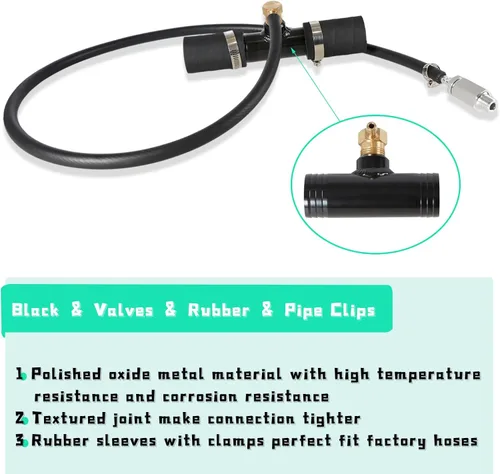 Miniatura 2 de Kit de instalación de depósito de combustible auxiliar diésel de 1-1/2 pulgadas compatible con Ford Dodge 2012 y más antiguos, compatible con Chevy