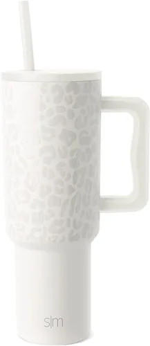 Miniatura 12 de Simple Modern Fortnite - Vaso de 1,2 l con asa y tapa con pajita, botella de agua reutilizable de acero inoxidable aislada, colección Trek, 40oz