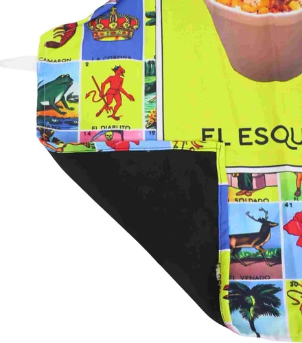 Miniatura 3 de Leos Imports Loteria Card - Delantal de bingo mexicano con bolsillos