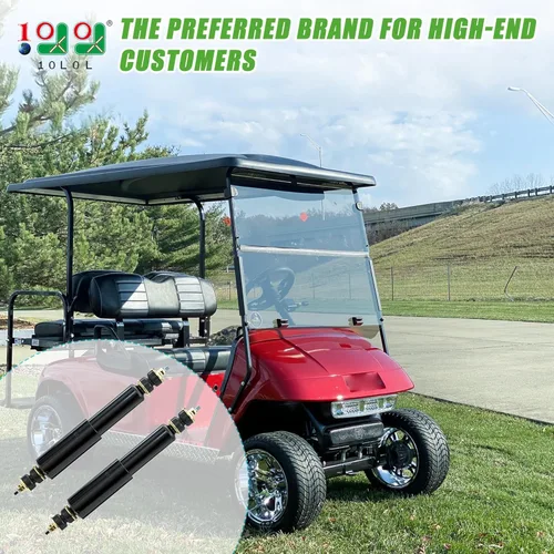 Miniatura 2 de 10L0L Amortiguadores delanteros y traseros para carritos de golf EZGO TXT 1994+, reemplaza OEM# 76418-G01, 70248-G01, 70324-G01, 76419-G01-2 PCS