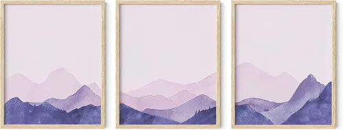 Miniatura 59 de HAUS AND HUES Arte de pared moderno de mediados de siglo, decoración bohemia para pared, juego de 3 impresiones artísticas de sol, decoración