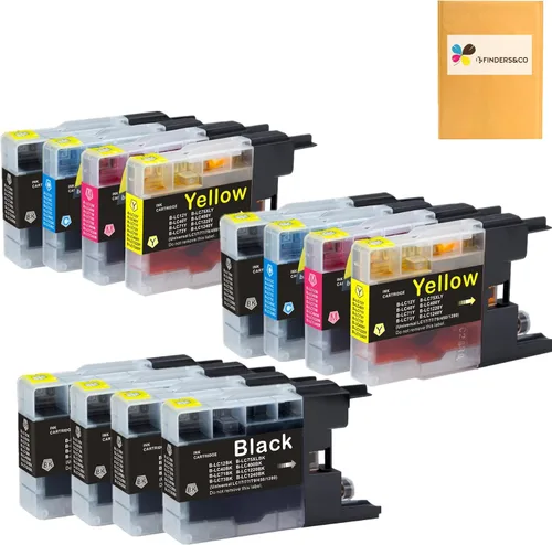 Miniatura 5 de F FINDERS&CO LC75BK LC71BK LC75 Cartuchos de tinta negra de repuesto para Brother LC-75 LC71 LC79 XL para impresora Brother MFC-J430W J625DW J435W