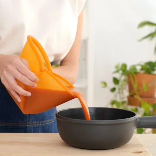 Miniatura 6 de Food Huggers Hugger Bags - Bolsa reutilizable de silicona para almuerzo y aperitivos Almacenamiento duradero, sin BPA, apta para lavavajillas