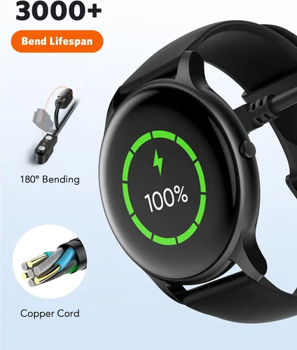 Miniatura 3 de Parsonver Paquete de 2 cargadores de reloj inteligente para SPROD1, cable de carga USB magnético para relojes inteligentes con cable de 2 pines