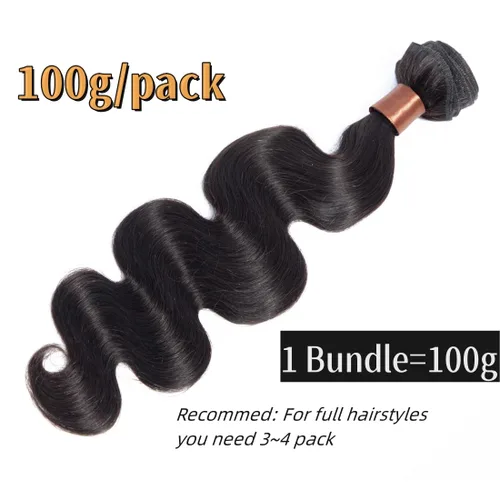 Miniatura 3 de Angie Queen 1 paquetes de cabello humano virgen sin procesar de 10 pulgadas, cabello humano ondulado y húmedo, cabello humano ondulado y natural