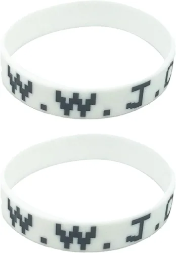 Miniatura 22 de Long tiantian WWJD - Pulsera con texto en inglés «What Would Jesus Do», pulseras WWJD para mujeres, pulseras W.W.J.D para hombres, joyería