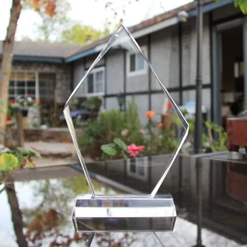 Miniatura 4 de Placa de regalo de agradecimiento de cristal personalizada, premio del empleado, agradecimiento de jubilación, regalo único de jubilación