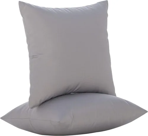 Miniatura 23 de JMGBird Almohadas impermeables para exteriores de 18 x 18 pulgadas para muebles de patio, cama, sofá y sofá Almohadas de exterior con inserto