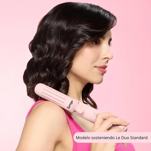 Miniatura 3 de L'ANGE HAIR Le Duo Estilizador Estándar de Flujo de Aire 360° Varita Rizadora 2 en 1 y Plancha Alisadora de Cabello de Titanio Rizador de Rubor