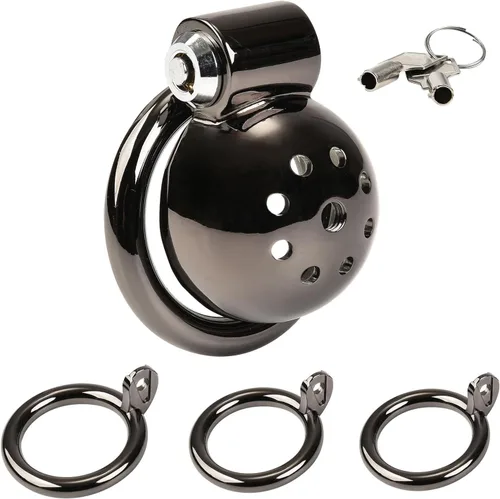 Jaula de castidad masculina con diseño de tapa de olla, juego de dispositivos de castidad para hombres, pene SM Bondage, jaula de polla, juguete