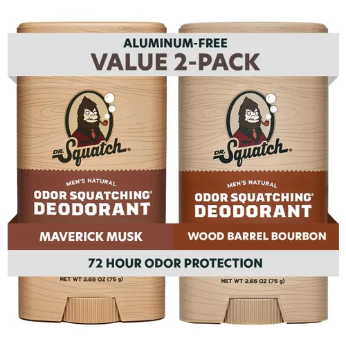 Miniatura 23 de Dr. Squatch Desodorante natural para hombres, sin aluminio, Summer Citrus + Cool Fresh Aloe, 2.65 oz, 2