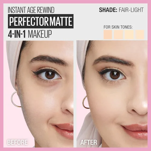 Miniatura 3 de Maybelline Instant Age Rewind Instant Perfector 4 en 1 Maquillaje Mate, 00 Fair/Light, 1 Unidad