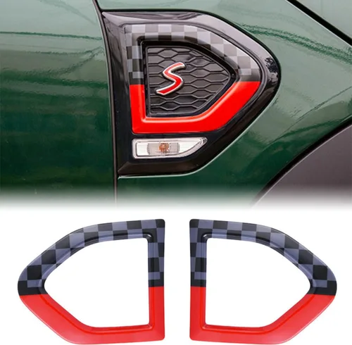 Miniatura 21 de Adhesivo decorativo para guardabarros de luz lateral de señal de giro para Mini Cooper 3ª generación F60 Countryman 2017 en adelante, accesorios