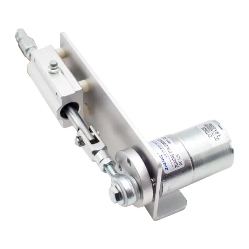 Miniatura 8 de Actuador lineal de ciclo alternativo DIY DC 12V Mini Gear Motor telescópico ajustable con controlador de velocidad carrera 15/20/25/1.181 in