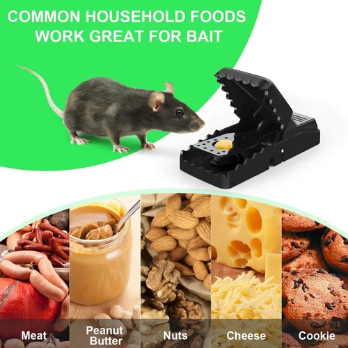 Miniatura 8 de Trampas para ratones de interior para ratones, trampas para ratones para casa, asesino de ratones, atrapador de ratones, sanitarias de eficacia