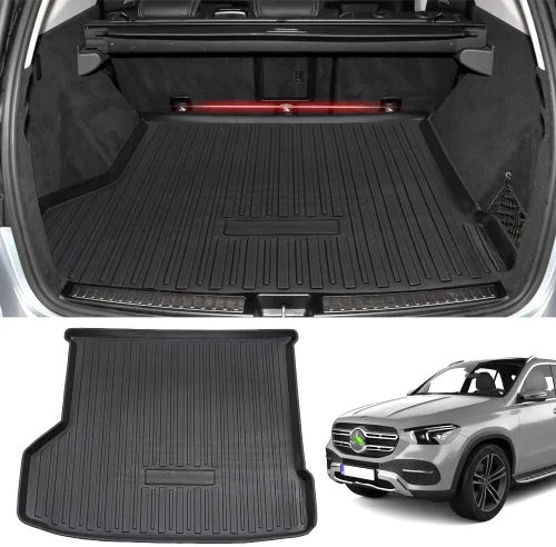 Miniatura 33 de Powerty - Alfombrilla de maletero para Buick Encore 2013-2022/Chevrolet Trax 2014-2023, accesorios, alfombrillas de carga TPO, forro de carga