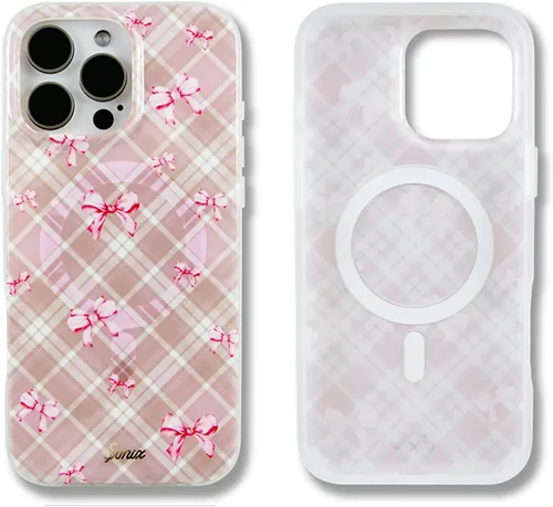 Miniatura 189 de Sonix x Sanrio - Funda para iPhone 15 Pro, compatible con MagSafe, probada en caídas de 10 pies, adivinador Kuromi