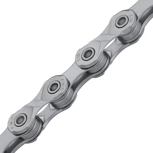 Miniatura 2 de KMC X10-116L, NP/BK Cadena de bicicleta de 10 velocidades Plateado