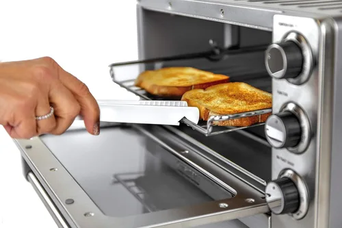 Miniatura 2 de Butterie Pinzas para tostadoras con gancho para horno, pinzas pequeñas de plástico seguras para el calor de 7 pulgadas, sin BPA y aptas