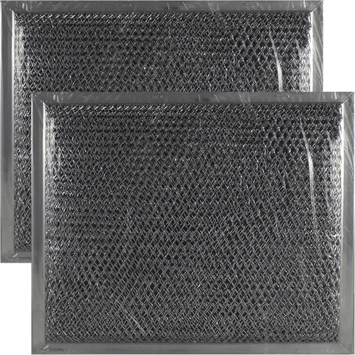 Air Filter Factory WB02X10700 Filtro combinado de ventilación de estufa de repuesto para campana extractora GE, malla de carbón, filtro de