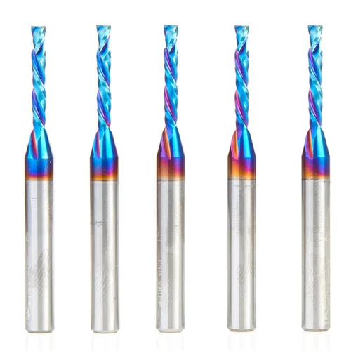 Miniatura 14 de Amana Tool Spektra Extreme Tool Life - Broca de router espiral de compresión CNC de carburo sólido, 46010-K, 3/8 D x 1-1/8 CH x 3/8 vástago x 3