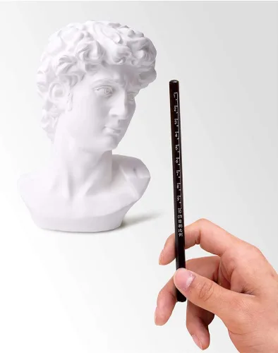 Miniatura 8 de Lápices de bocetos, pinturas artísticas, lápices de madera, lápices profesionales, 12 piezas (3B)