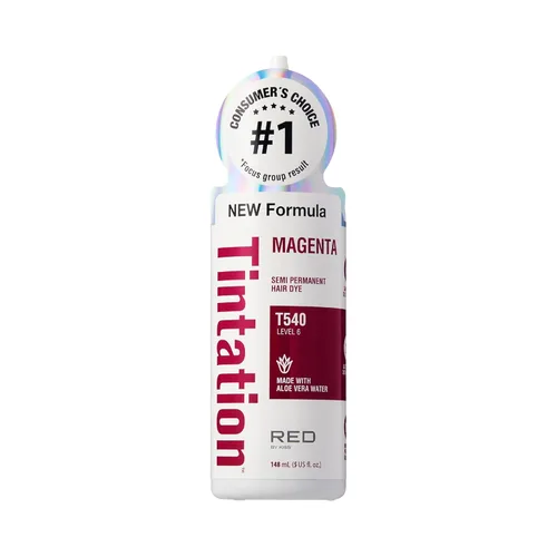 Miniatura 25 de Red by Kiss Tintation Color Semipermanente para el Cabello, a Base de Agua de Aloe Vera, Aceite de Argán, Aceite de Oliva, Colágeno y Queratina