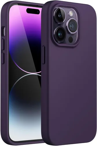 Miniatura 50 de JETech Funda de Silicona para iPhone 14 de 6.1 Pulgadas, Funda Protectora para Teléfono de Cuerpo Completo con Tacto Sedoso-Suave, Cubierta