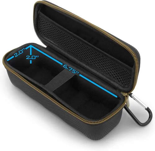 Miniatura 7 de CASEMATIX Funda de micrófono compatible con modelos de micrófono con cable de hasta 6.75 pulgadas máximo, funda de micrófono ultra compacta