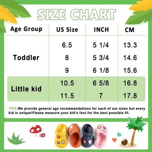 Miniatura 6 de Casazoe Zuecos de jardín para niños y niñas, sandalias de agua sin cordones, ligeras, para exteriores, verano, playa, piscina