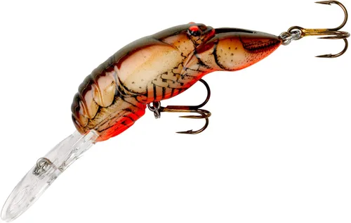Miniatura 28 de Rebel Lures Cebo de Pesca Original Realista para Cangrejo Crankbait Nest Robber