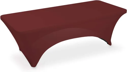 Miniatura 13 de Lann's Linens mantel ajustado rectangular de licra, varios colores y tamaños disponibles.
