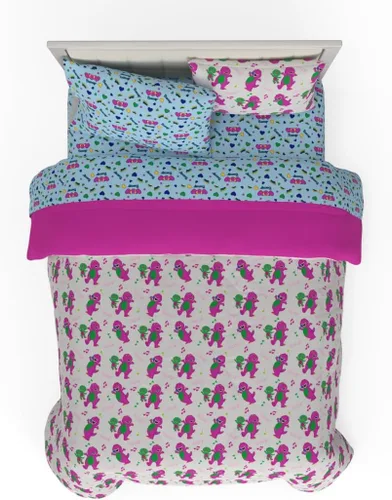 Miniatura 58 de Franco - Juego de ropa de cama para niñas Patrulla Canina, edredón y sábanas supersuaves con funda, 7 piezas, tamaño matrimonial, producto