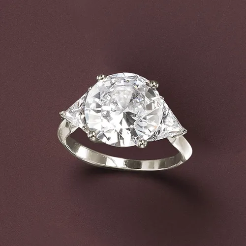 Miniatura 4 de Ross-Simons 7.50 ct. t.w. CZ Ring in Sterling Silver