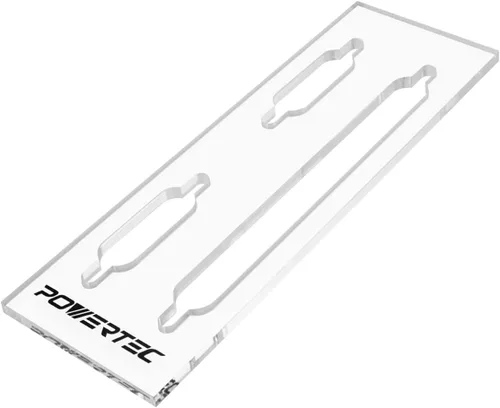 Miniatura 8 de POWERTEC 71728 Kit de plantillas de incrustaciones de mariposa Router y piezas decorativas para carpintería - Juego de 3 piezas