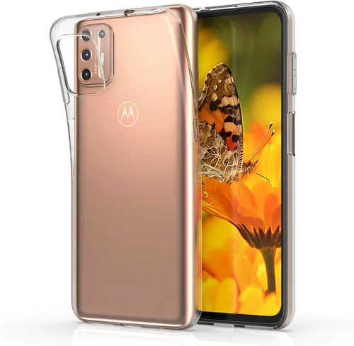 Miniatura 9 de kwmobile Funda compatible con Google Pixel 3a - Funda transparente suave delgada y flexible TPU Funda protectora para teléfono - Transparente