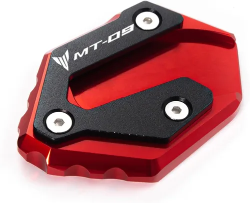 Miniatura 7 de Soporte de extensión lateral para motocicleta, placa de soporte ampliada para Yamaha Mt 09 MT-09 MT09 SP 2021 (color : titanio)