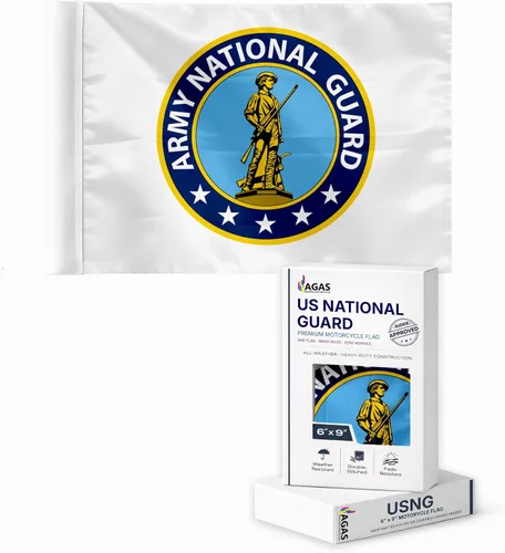 Miniatura 14 de AGAS - Bandera militar de motocicleta de la Marina de los Estados Unidos de 6 x 9 pulgadas, impresa de doble cara en poliéster de punto duradero