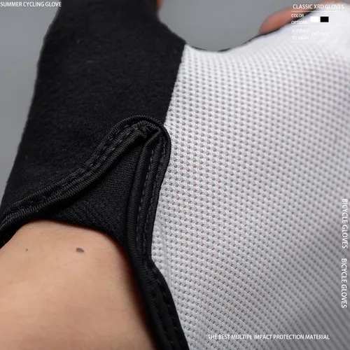 Miniatura 6 de Guantes de ciclismo Antideslizante, almohadilla XRD que absorbe los golpes, guantes de ciclismo MTB ligeros y transpirables para hombres y mujeres