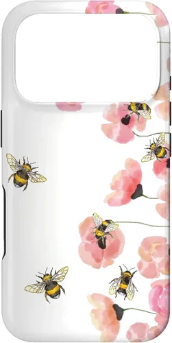 Miniatura 30 de Bumble bee - Honey Bees. bee Lover. Pink Flower. Gift Case for iPhone 17