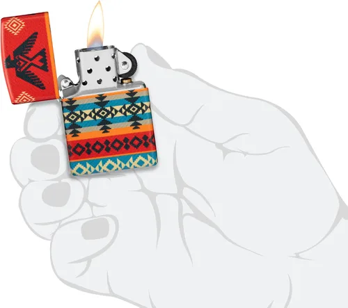 Miniatura 5 de Zippo Encendedor: Patrón de Thunderbird Indio - 540 Color 48524