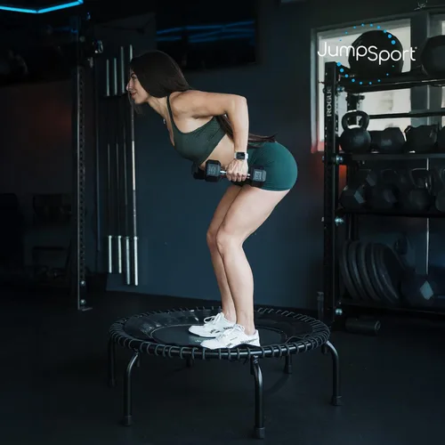 Miniatura 7 de JumpSport 39" Essential Fitness Trampoline Model 220, 230, 250 Exercise Trampoline 30 Low-Impact Bungees