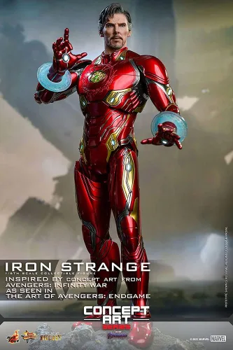 Miniatura 4 de Hot Toys 1:6 Iron Strange - El arte de los Vengadores: Endgame