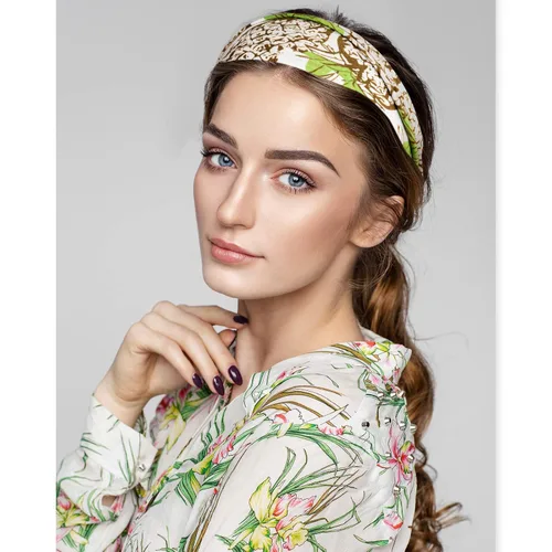 Miniatura 6 de Yunsailing 36 diademas bohemias para mujer, diadema ancha antideslizante para yoga, entrenamiento, correr, bandas para el cabello, envolturas
