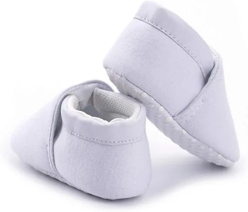 Miniatura 4 de Zapatos de bautizo de cruz suave para bebés y niños pequeños