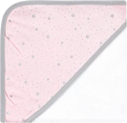Miniatura 5 de Hudson Baby Toallas unisex con capucha de algodón para bebé, unicornio rosa, talla única